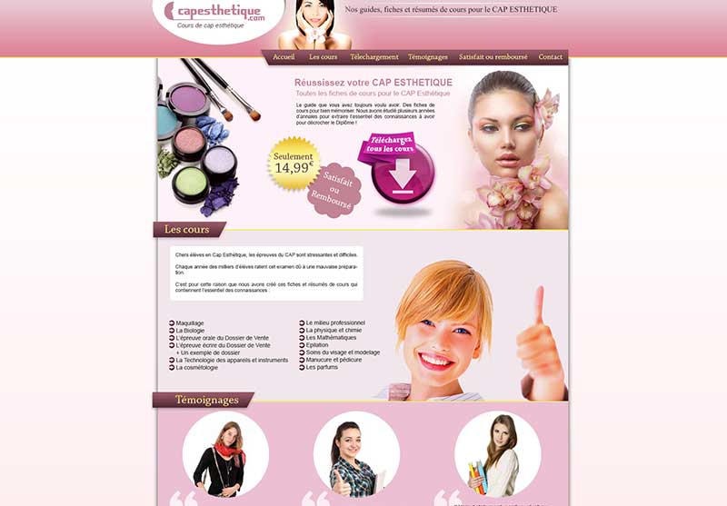 cap esthetique