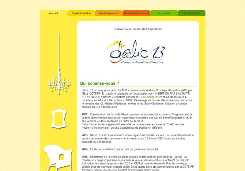 declic13 - page d'accueil