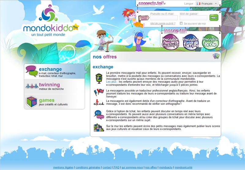 mondokiddo - pages offres en ajax